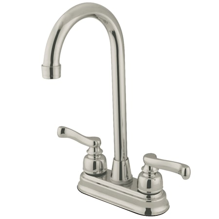 Kingston Brass KB8498FL Bar Faucet, Brushed Nickel KB8498FL